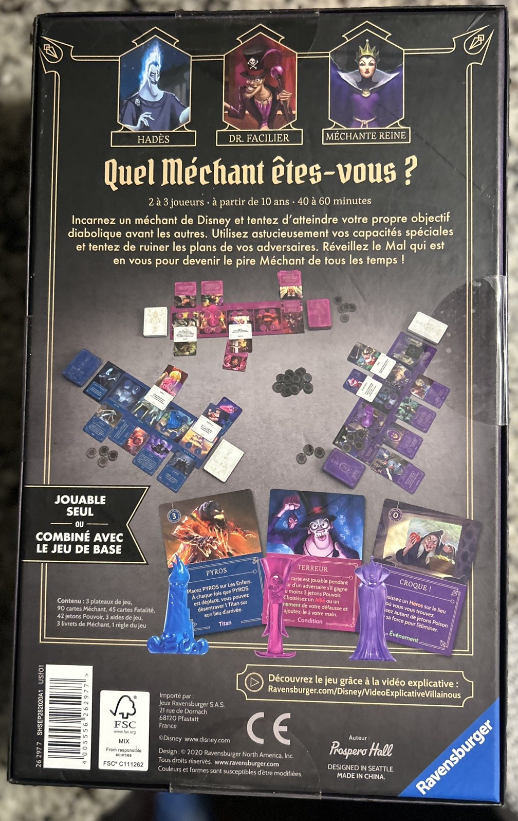 Ravensburger Disney Villainous: Wicked to The Core Board Game