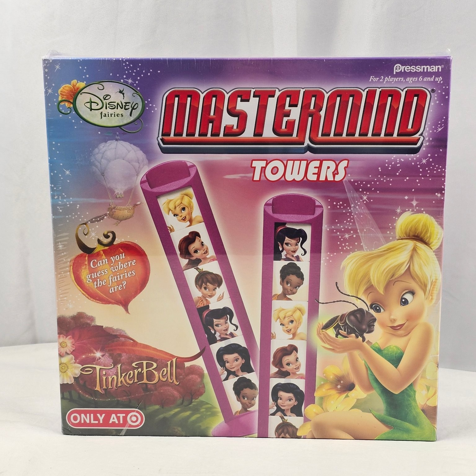 Mastermind Towers Disney Fairies Tinkerbell Pressman Board Game 2 Players