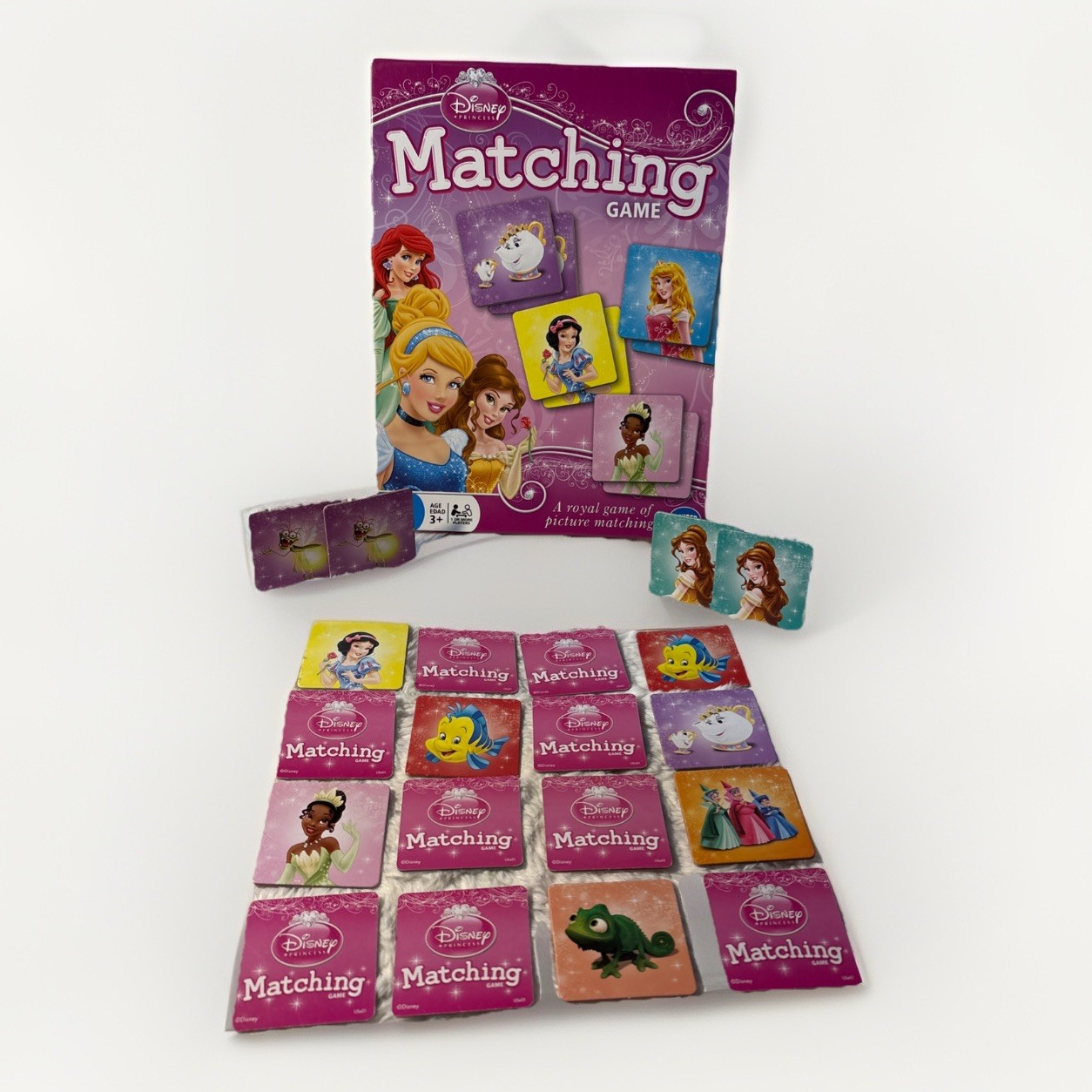 Disney Princess Matching Game – Fun Memory Game for Kids Ages 3 and Up – Todd…