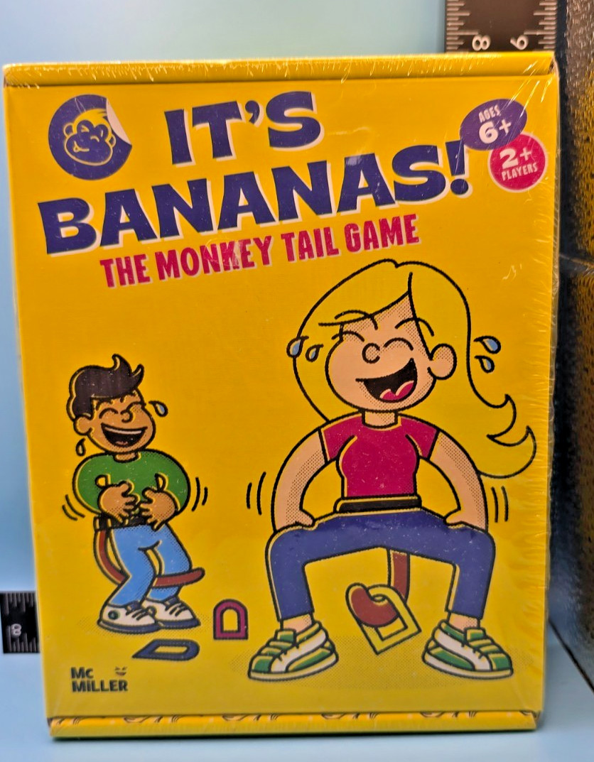 It’s Bananas! The Monkey Tail Game McMiller Entertainment Family Party Game NIB