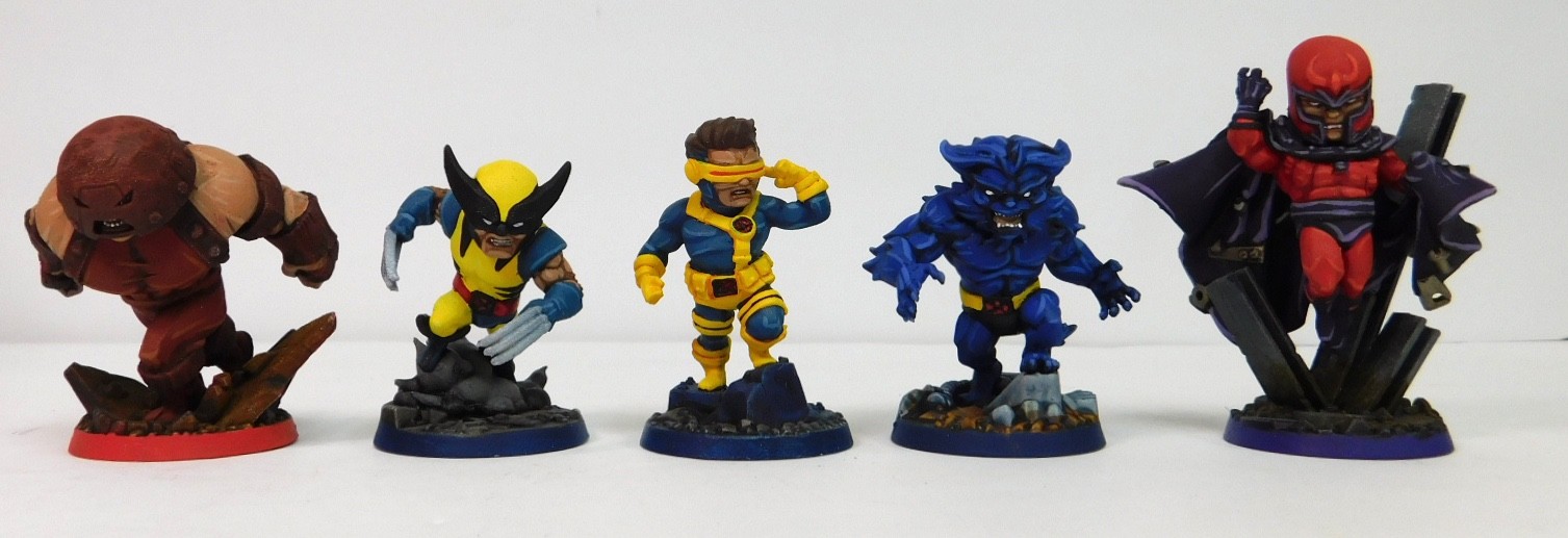 Well Painted Marvel United X-men Core Game CMON & Spin Master