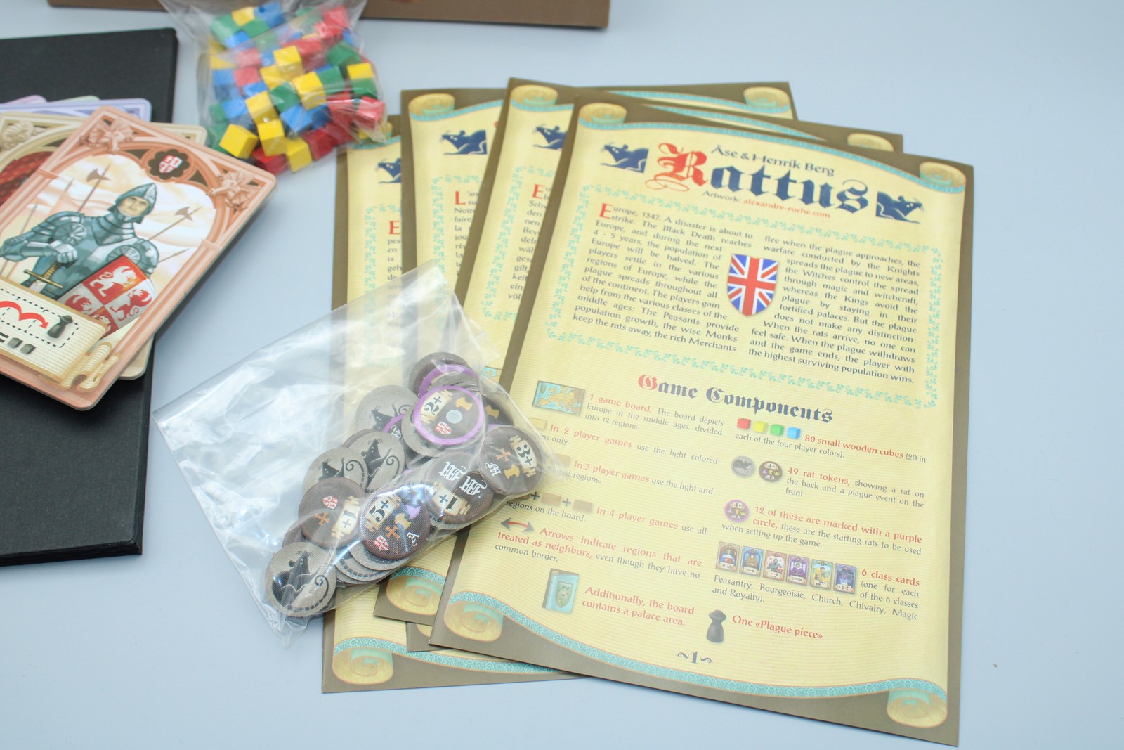⭐️Rattus White Goblin Games Board Game Boardgame⭐️