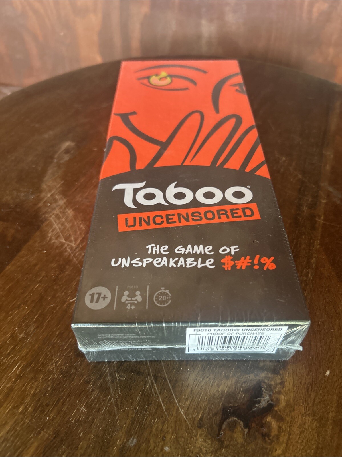 Hasbro Gaming Taboo Uncensored Board Game for Adults Only Ages 17+ 4+ Player