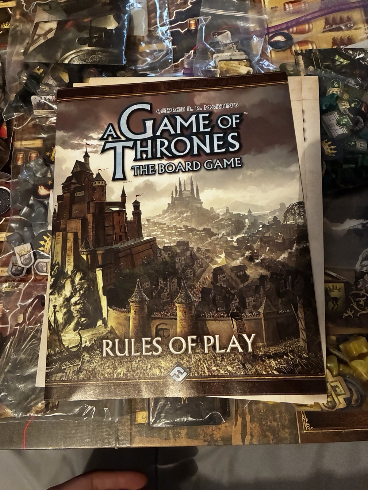 A Game of Thrones: The Board Game Second Edition (Used) CIB