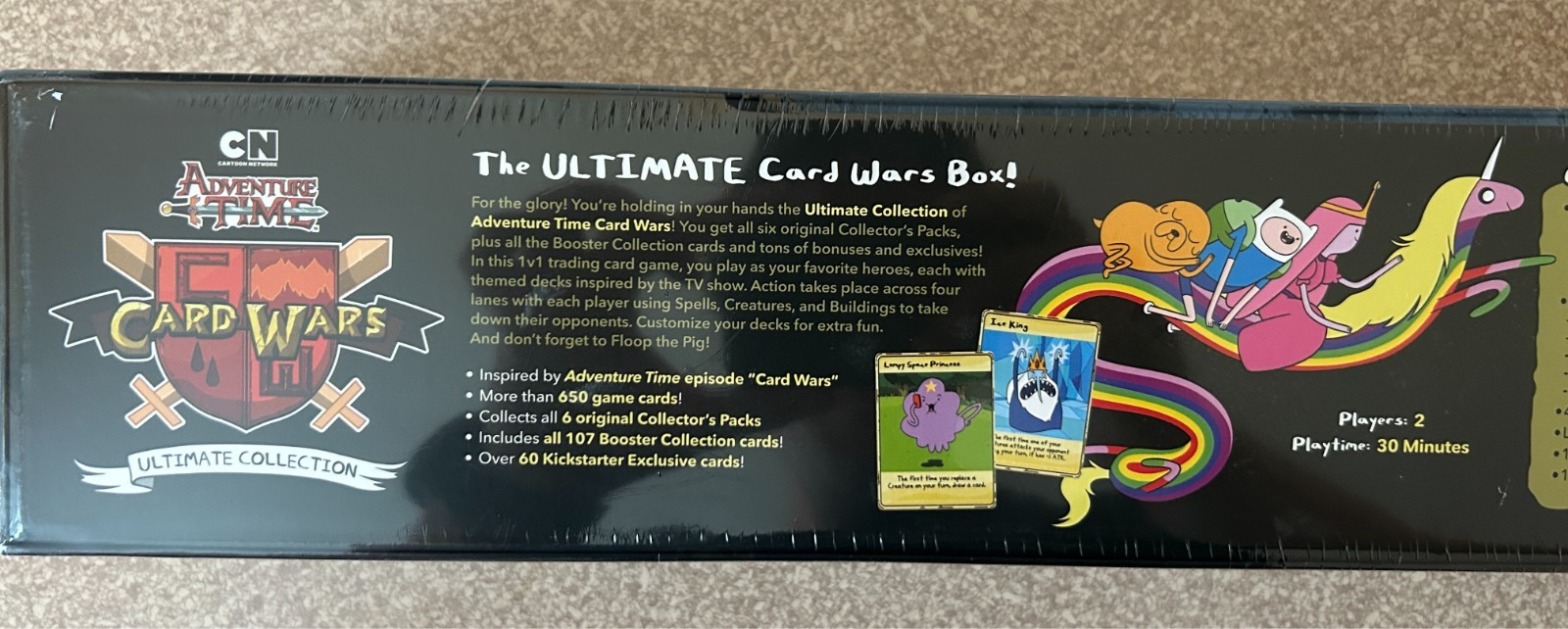 NEW KS Cryptozoic Entertainment Adventure Time Card Wars: Ultimate Collection