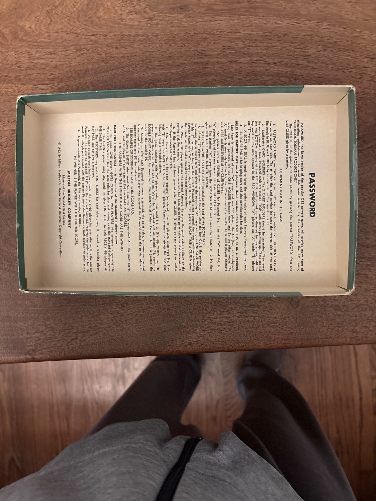 Two Vintage Password Volume 2 and 10 COMPLETE Milton Bradley 1970 Ten 4260