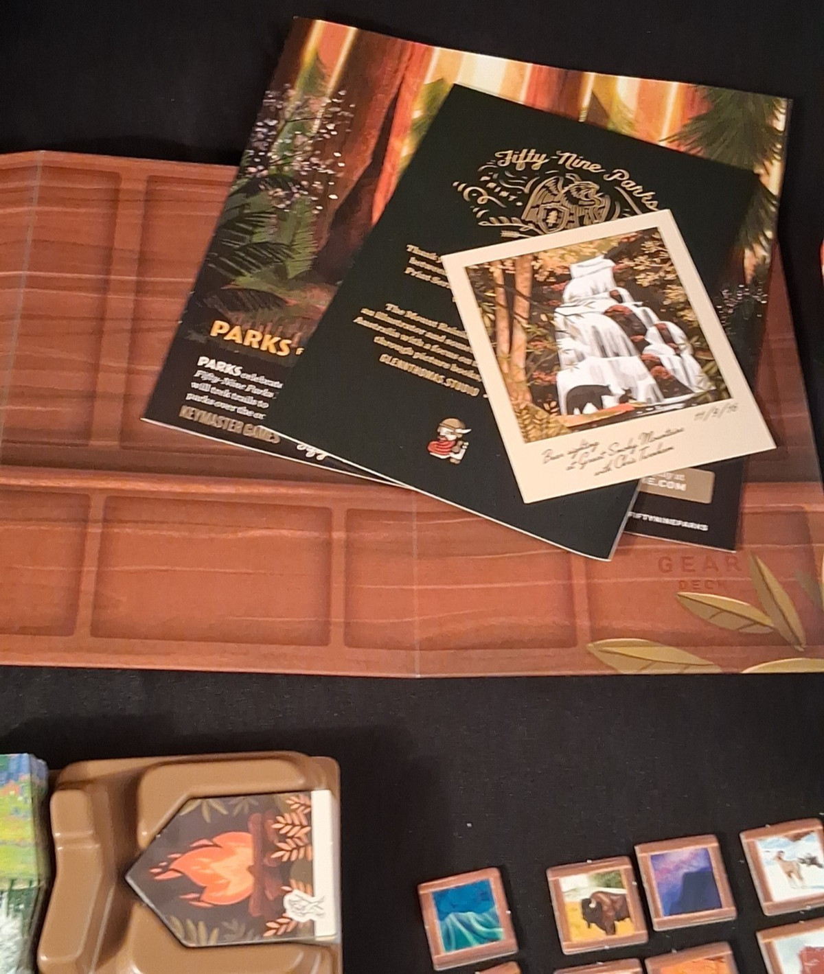 Parks Board Game by Keymaster & Henry Audubon National Parks