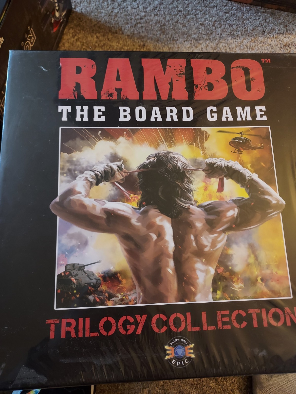 Everything Epic Rambo: The Board Game Trilogy Collection 1 Player 14+