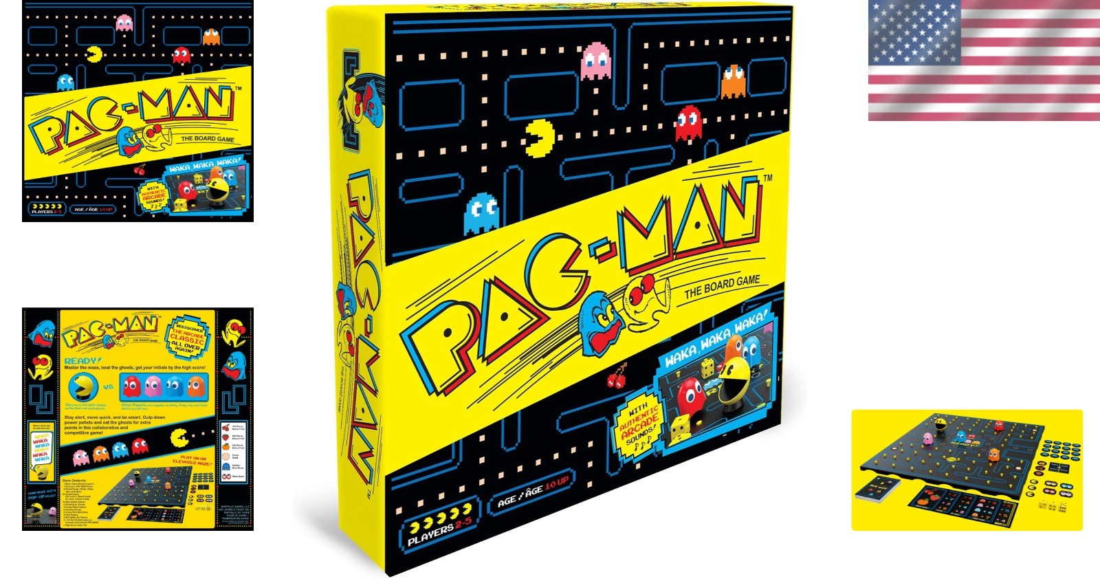 PAC-MAN Board Game – Classic Arcade Experience