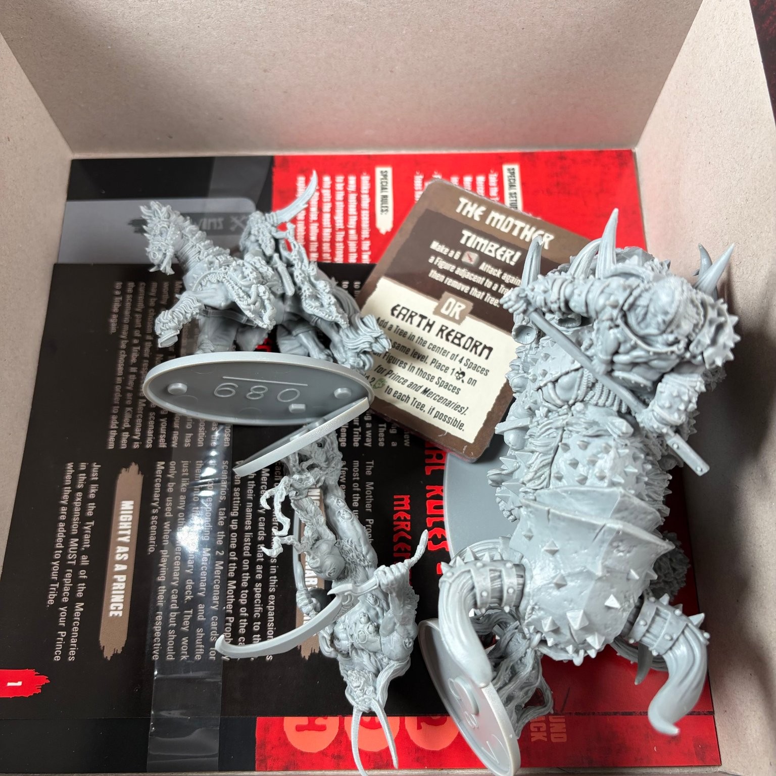 HATE Kickstarter Exclusive Board Game Tyrant Pledge Adrian Smith w/ 5 Expansions