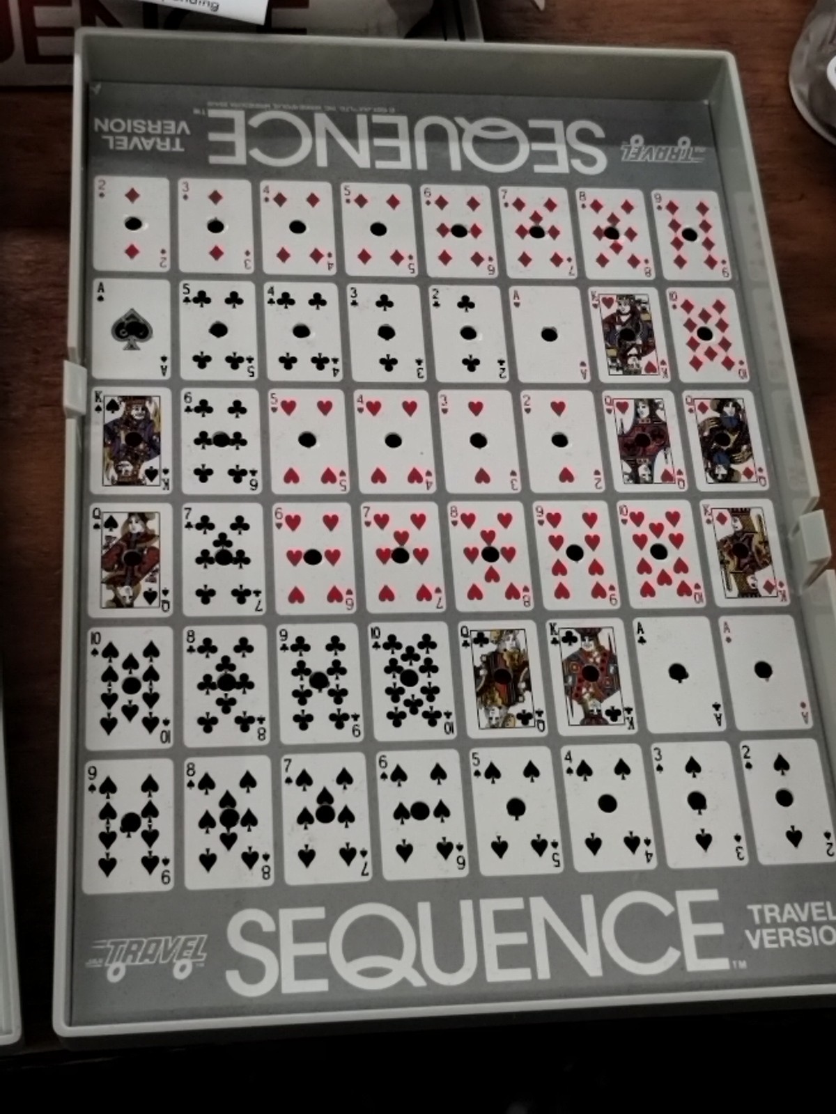 Jax Sequence Board Game 1994 Travel Version An Exciting Game of Strategy NEW