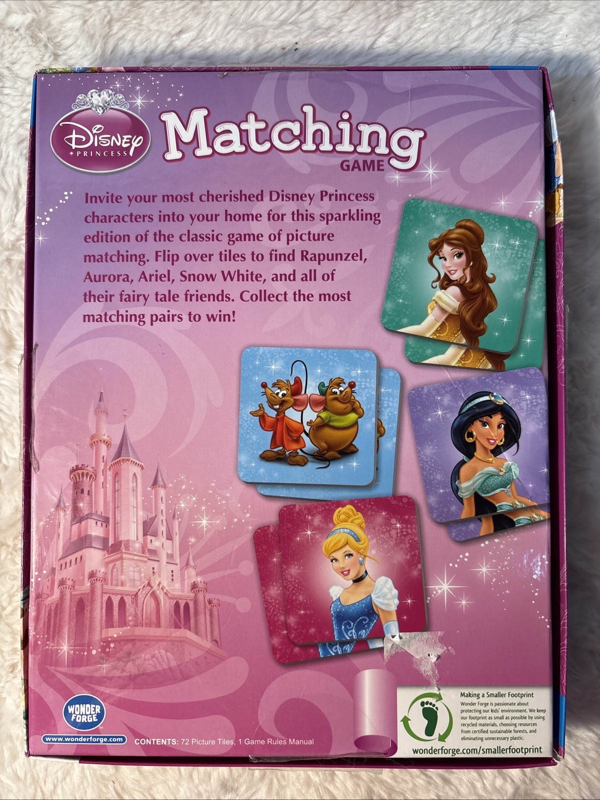 Disney Princess Matching Game – Fun Memory Game for Kids Ages 3 and Up – Todd…