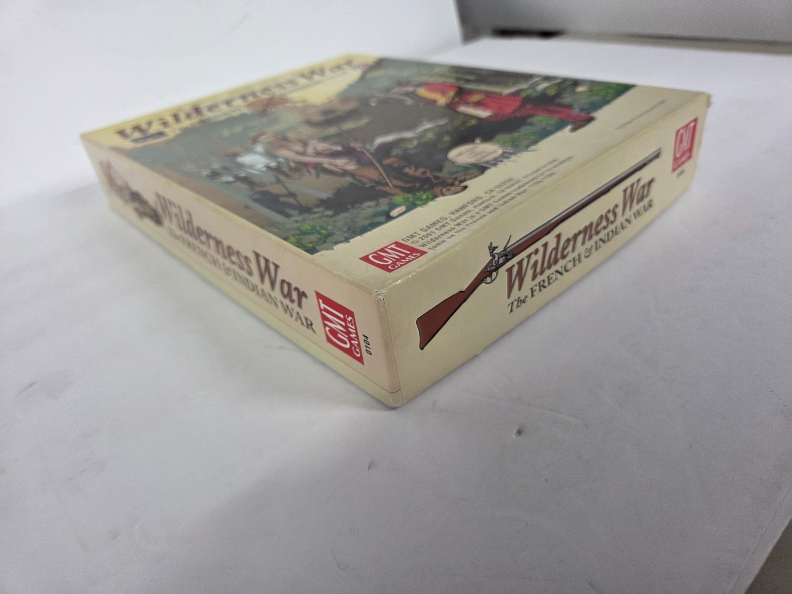 GMT Games Wilderness War The French and Indian War(1st) Box VG+/NM