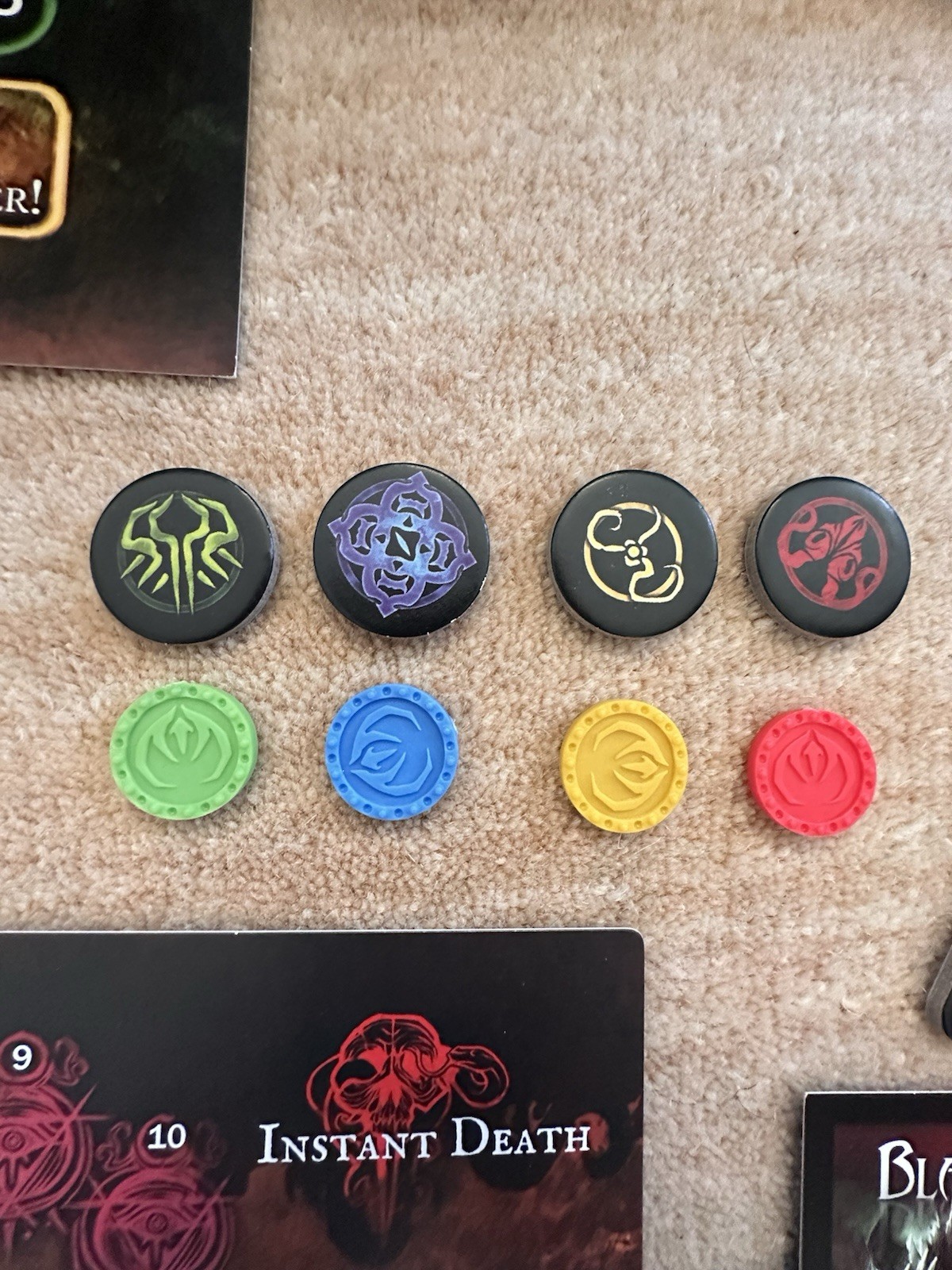 Cthulhu Wars Board Game First Edition Core Set – Complete, Open, Damaged Insert