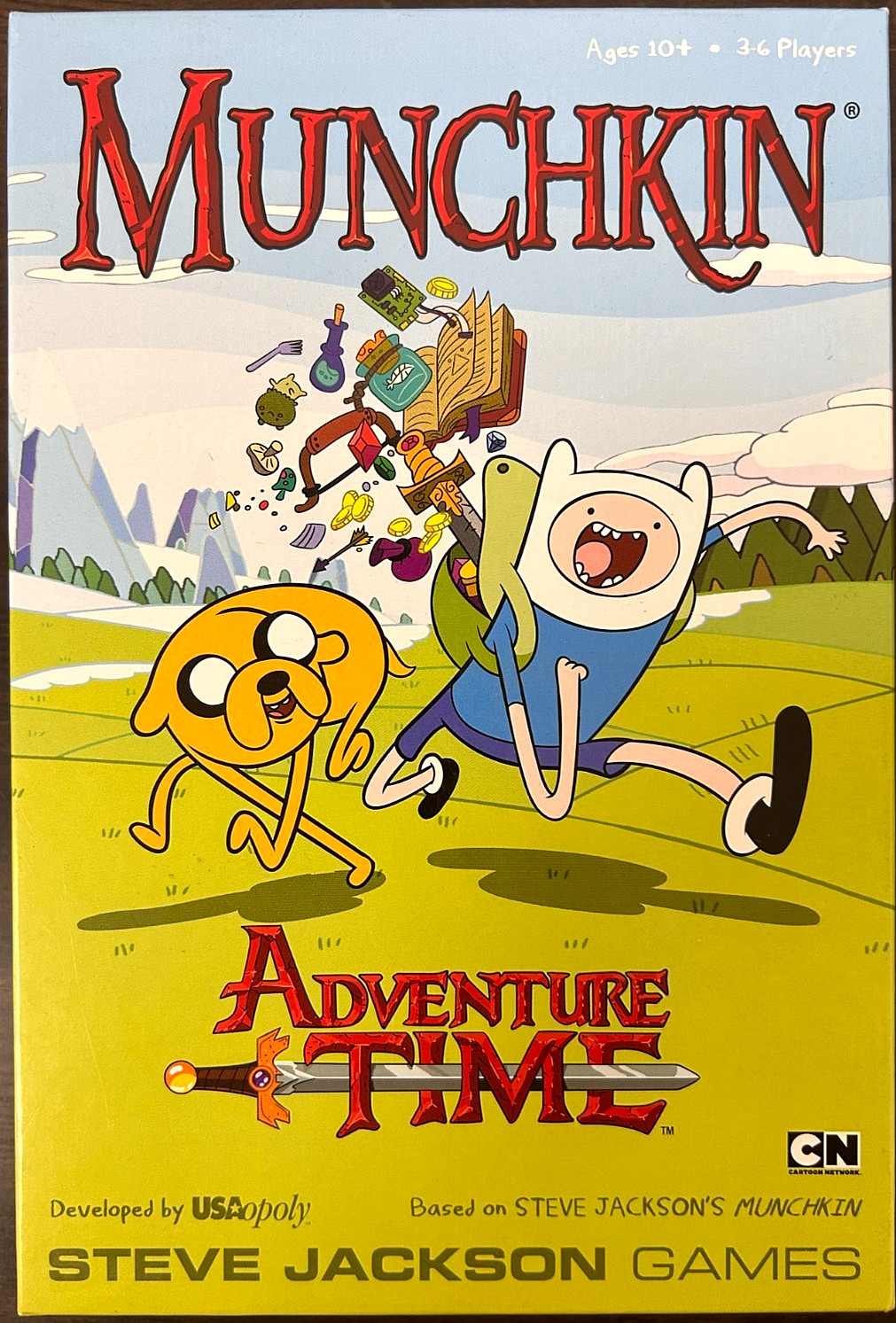 USAopoly – Munchkin Adventure Time Board Game – NEW IN BOX!