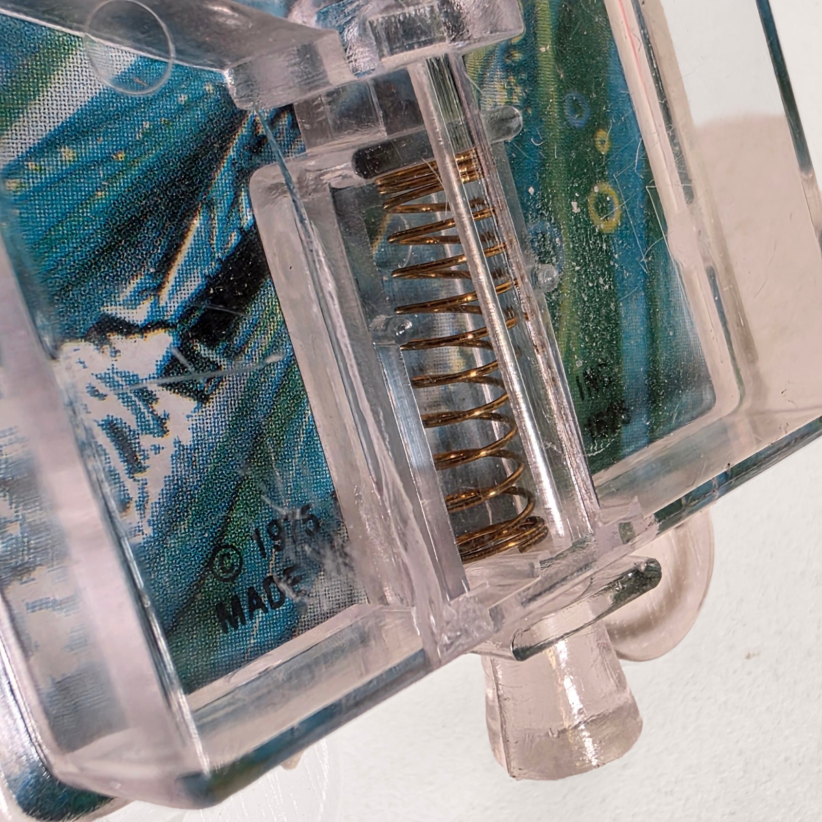 Plastic Submarine Pinball Game • Durham Industries • Hong Kong • Vintage 1975