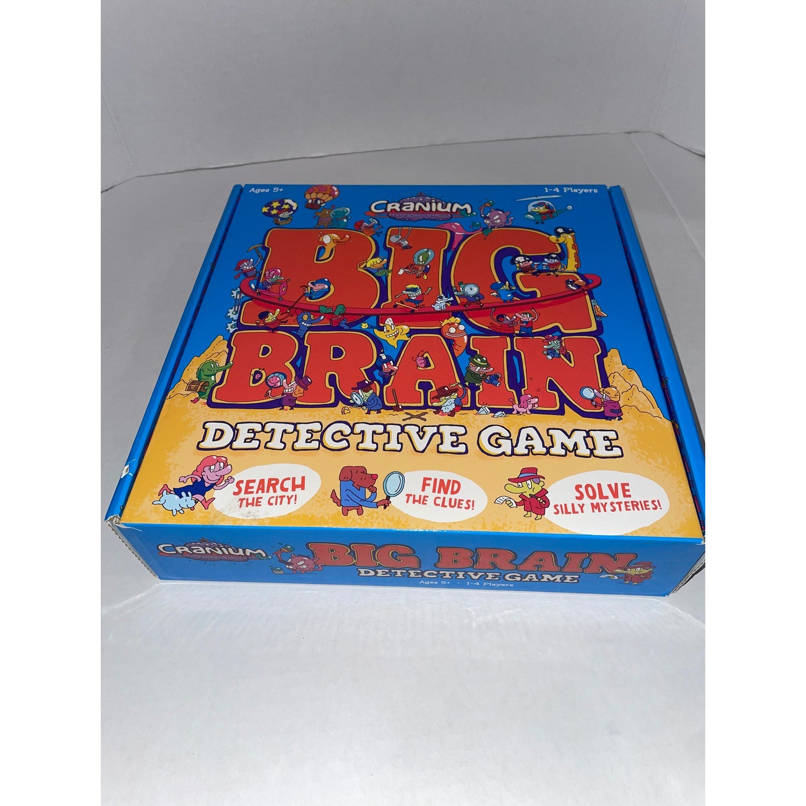 NEW – Big Brain Detective Game – Ages 5+, 1 to 4 Players