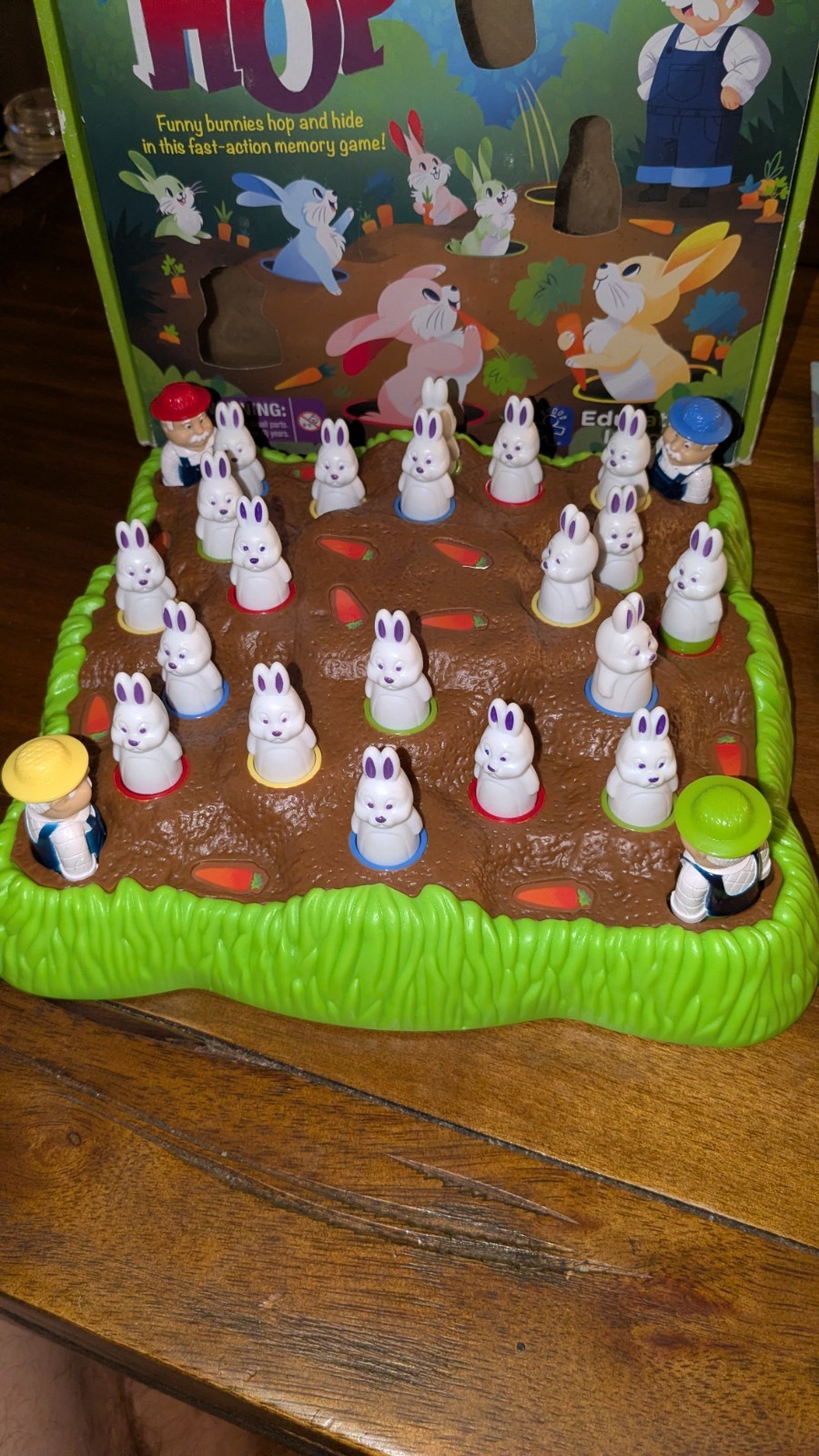 2006 Bunny Hop Game Educational Insights Complete Instructions & Die FREE-SHIP