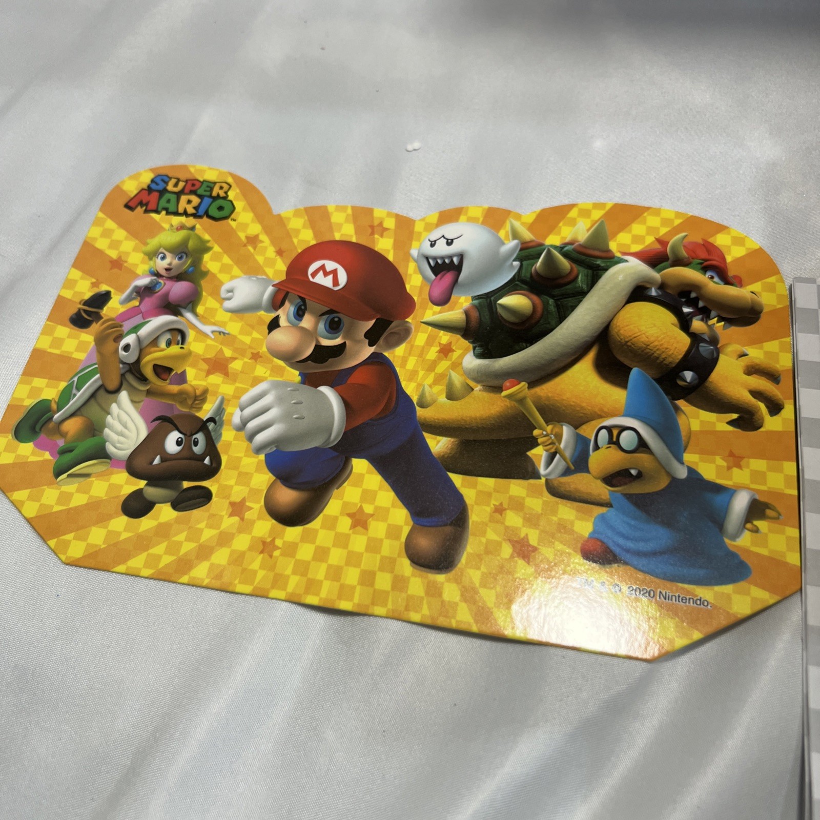 Epoch Games Super Mario Adventure DX Tabletop Skill and Action Game.