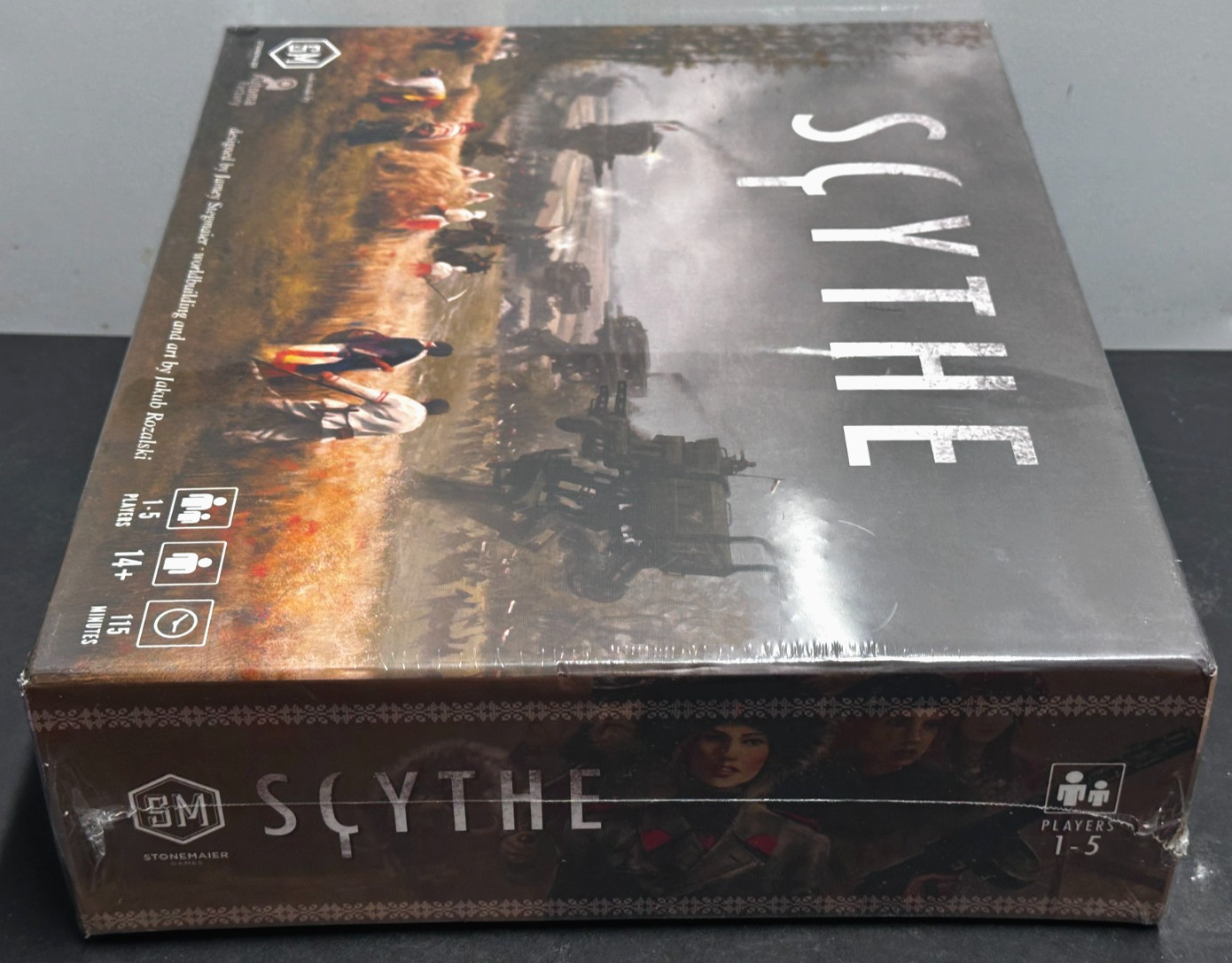Stonemaier Games SCYTHE Board Game STM600 1-5 Players 115 Minutes – NEW Sealed