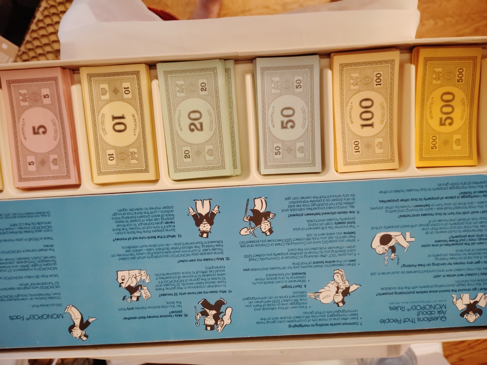 Vintage 1985 Monopoly Board Game Parker Brothers No 0009