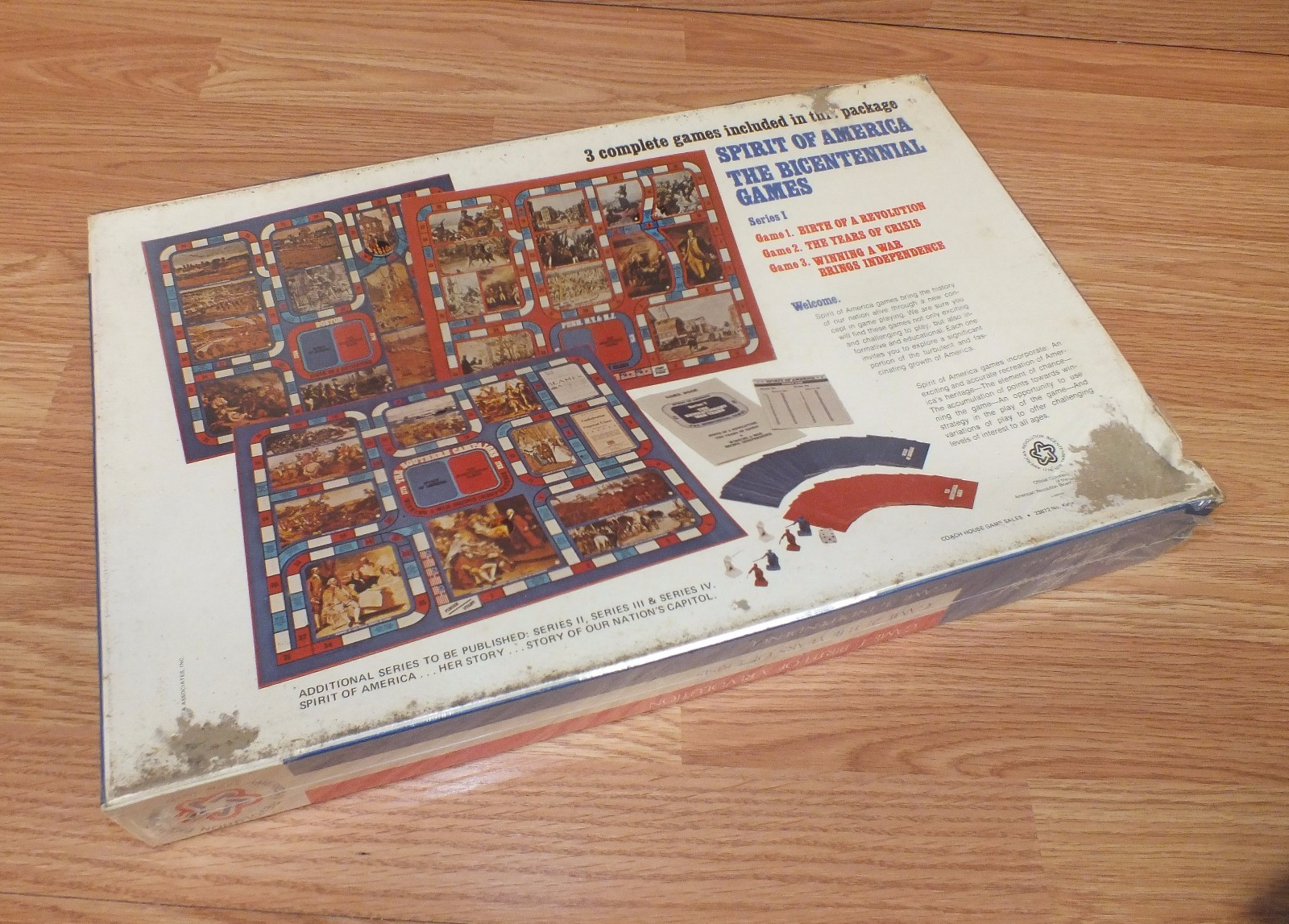Coach House The Bicentennial Games: An Exciting “Spirit of America” Game For 8+