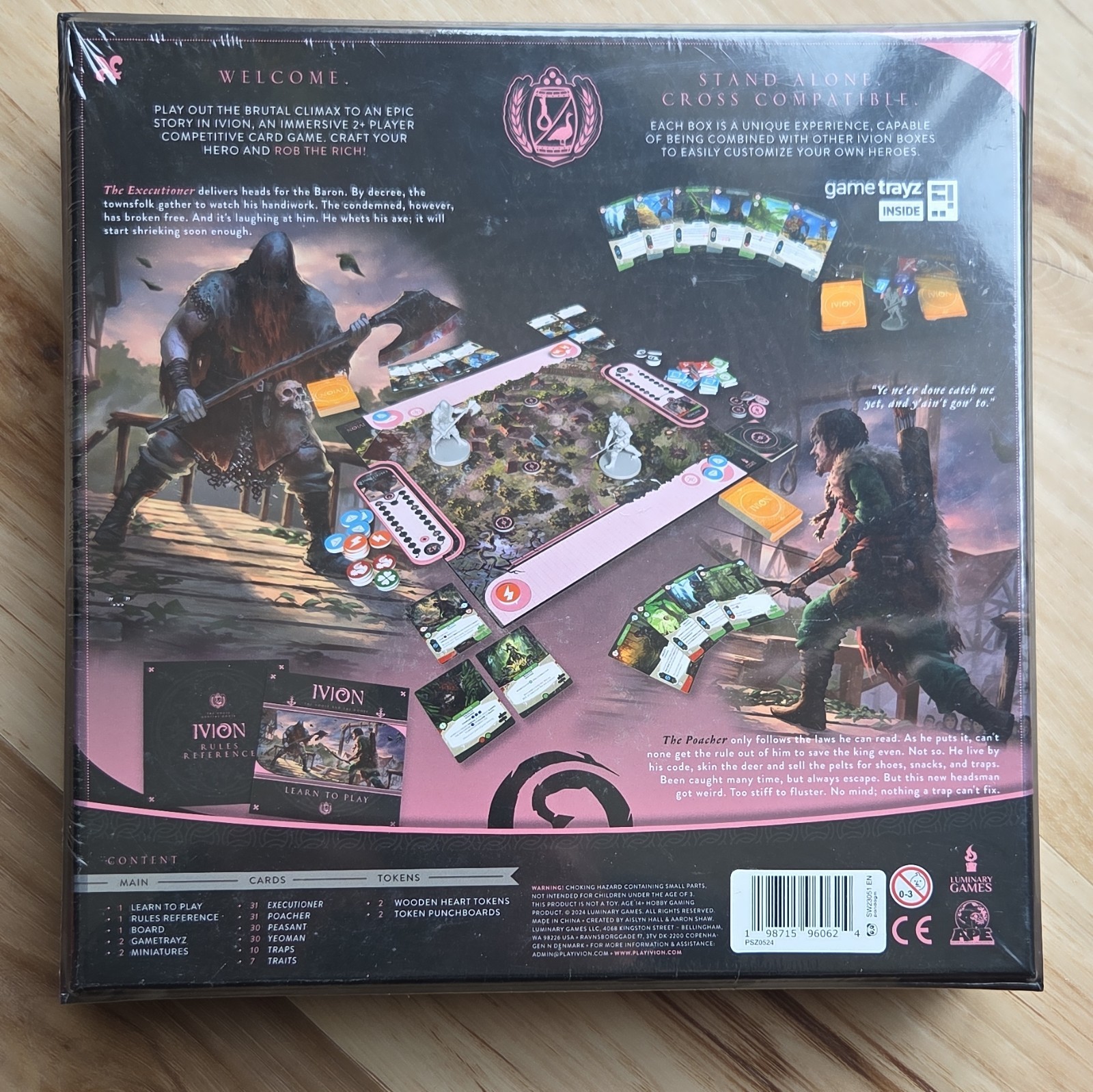 Luminary Games Ivion: The Noose & The Goose Stand Alone Fantasy, 2 Player