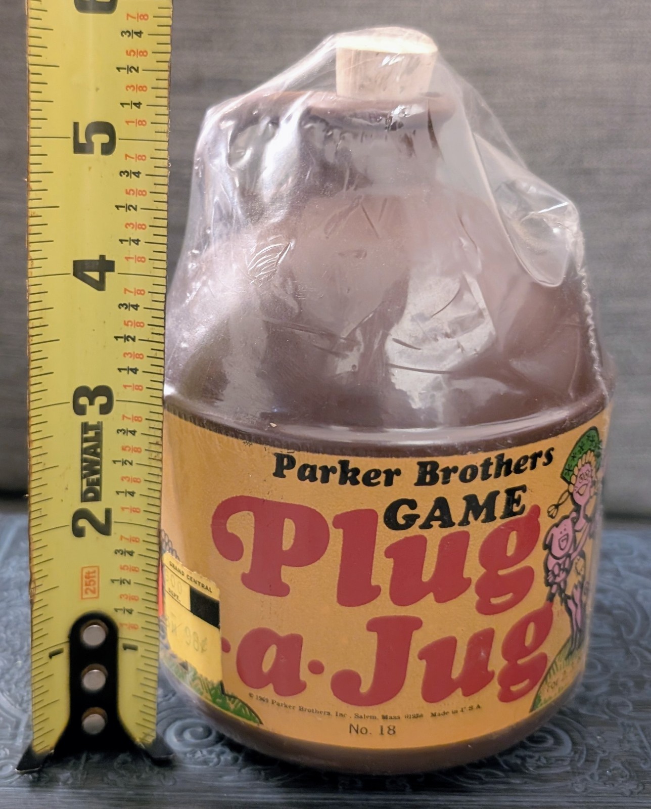 Vintage Parker Bros Plug-A-Jug Game UNOPENED Factory Sealed Complete