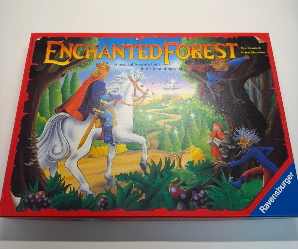 Enchanted Forest Board Game Ravensburger 1994 VG