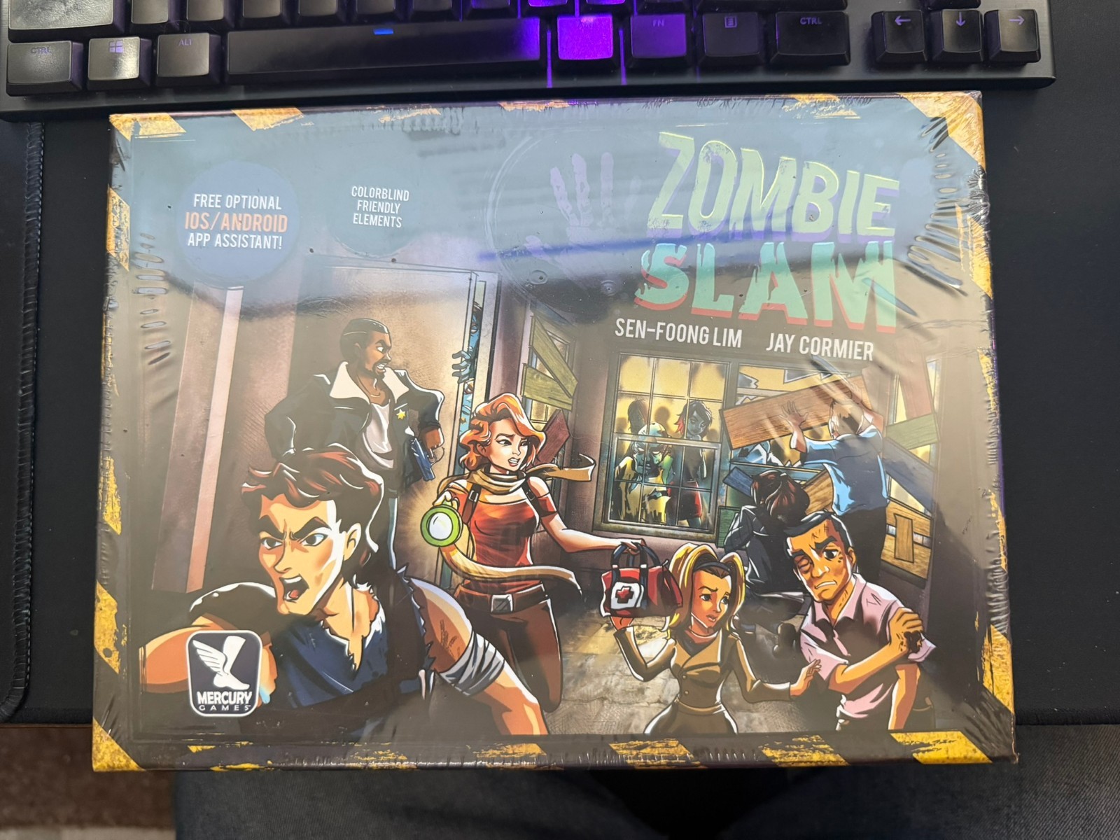 Mercury Boardgame Zombie Slam New-in-box, never opened.