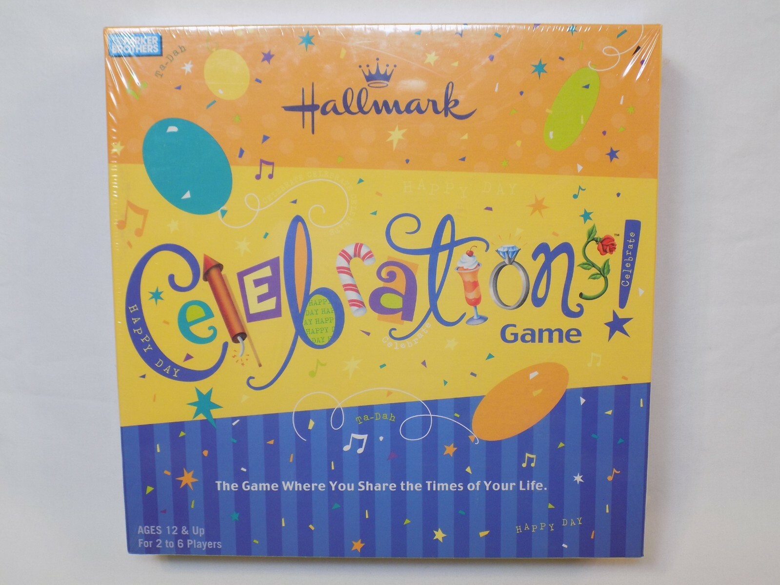NEW Hallmark Celebrations Card Board Game Family FUN Parker Brothers Hasbro NIP