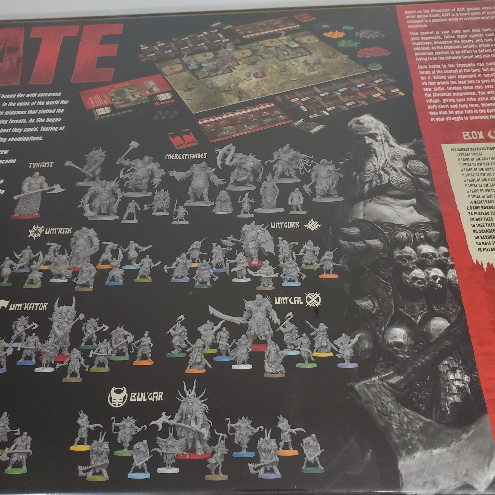 CMON Hate Core Starter Set Board Game Kickstarter Exclusive Adrian Smith New