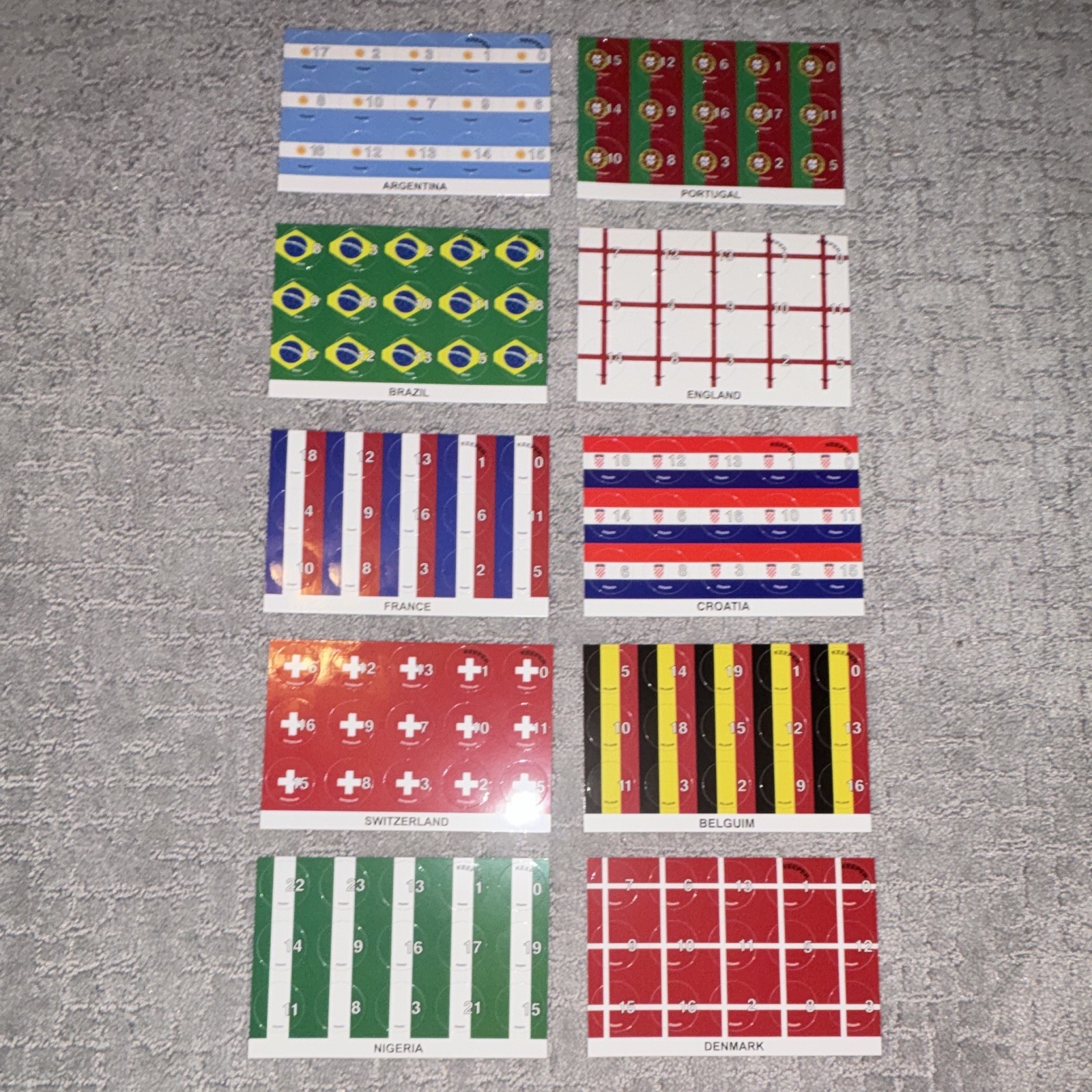 I.S.B.G World Cup International Soccer Board Game 4-in-1, 2+ Players, 10 Teams
