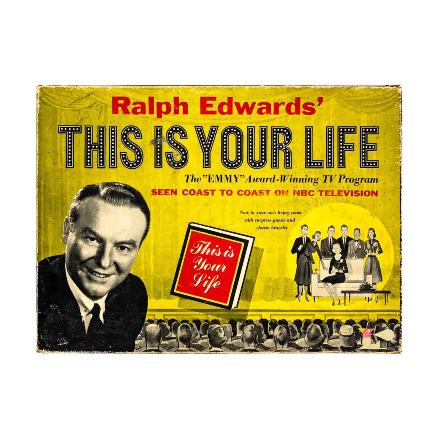 Lowell Toys Boardgame This is Your Life Box Fair+