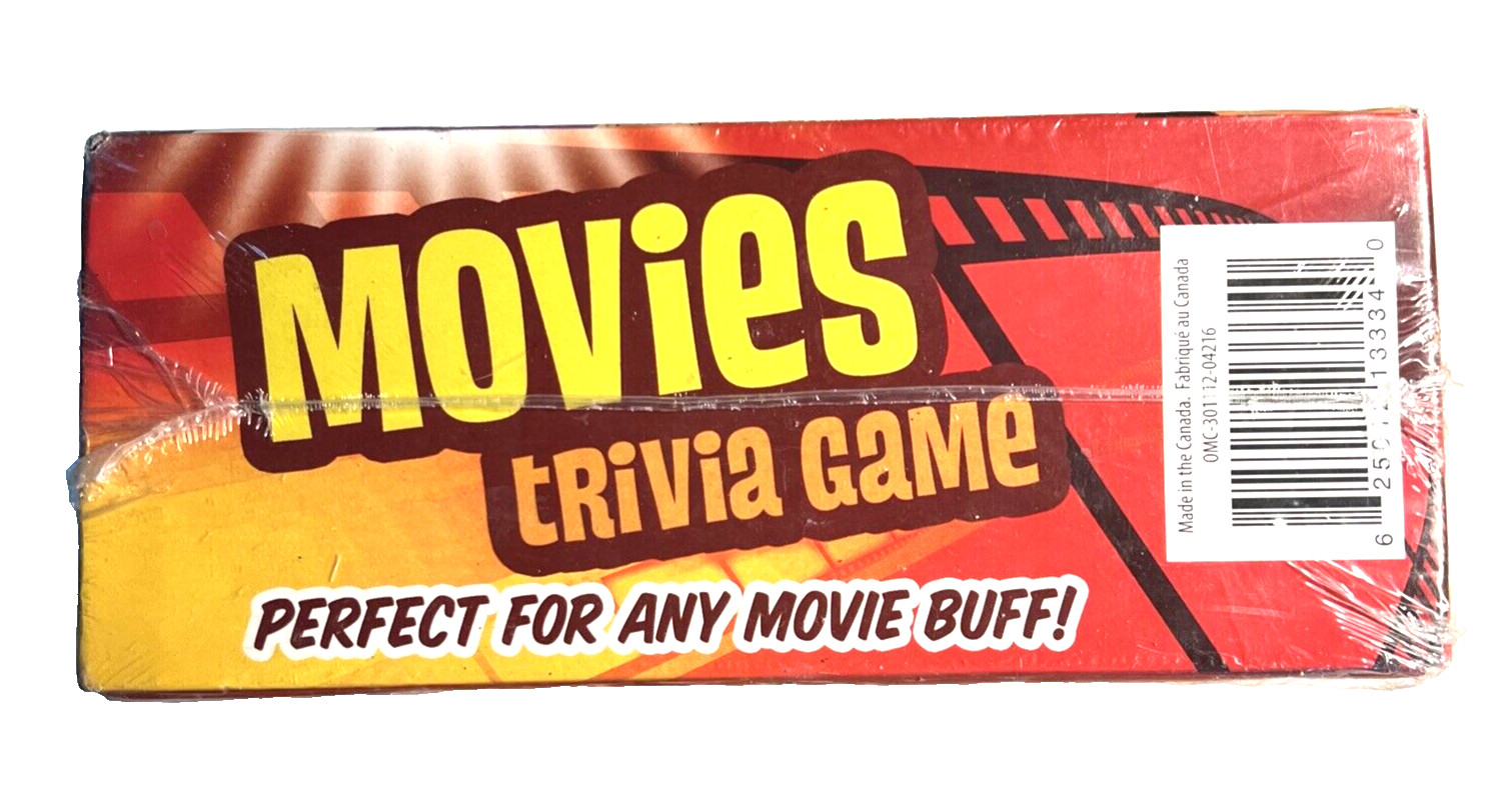 *Movies Trivia Game* Outset Perfect for Movie Buff 220 Cards Canada 2016 Sealed
