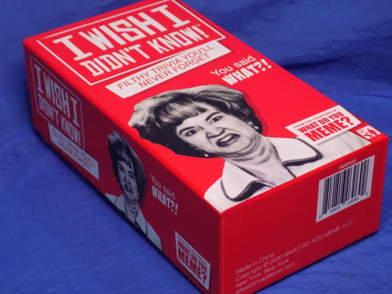 I WISH I DIDN’T KNOW Filthy Trivia You’ll Never Forget w/ 500 Question Cards