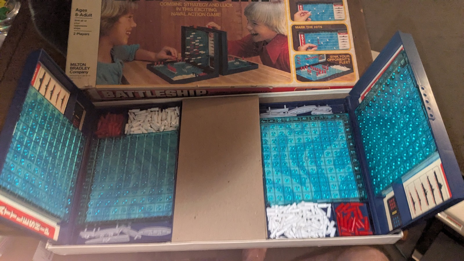 Vintage complete Battleship game 1978 Nice condition Complete