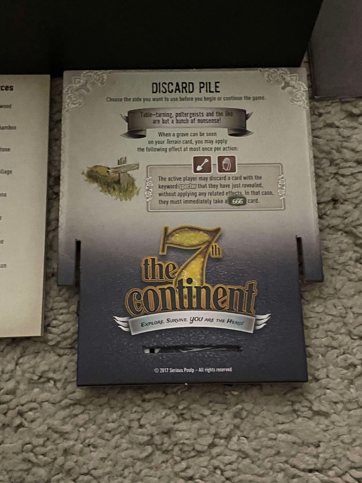 The 7th Continent + What Goes Up Must Come Down + 8 Expansions + more!