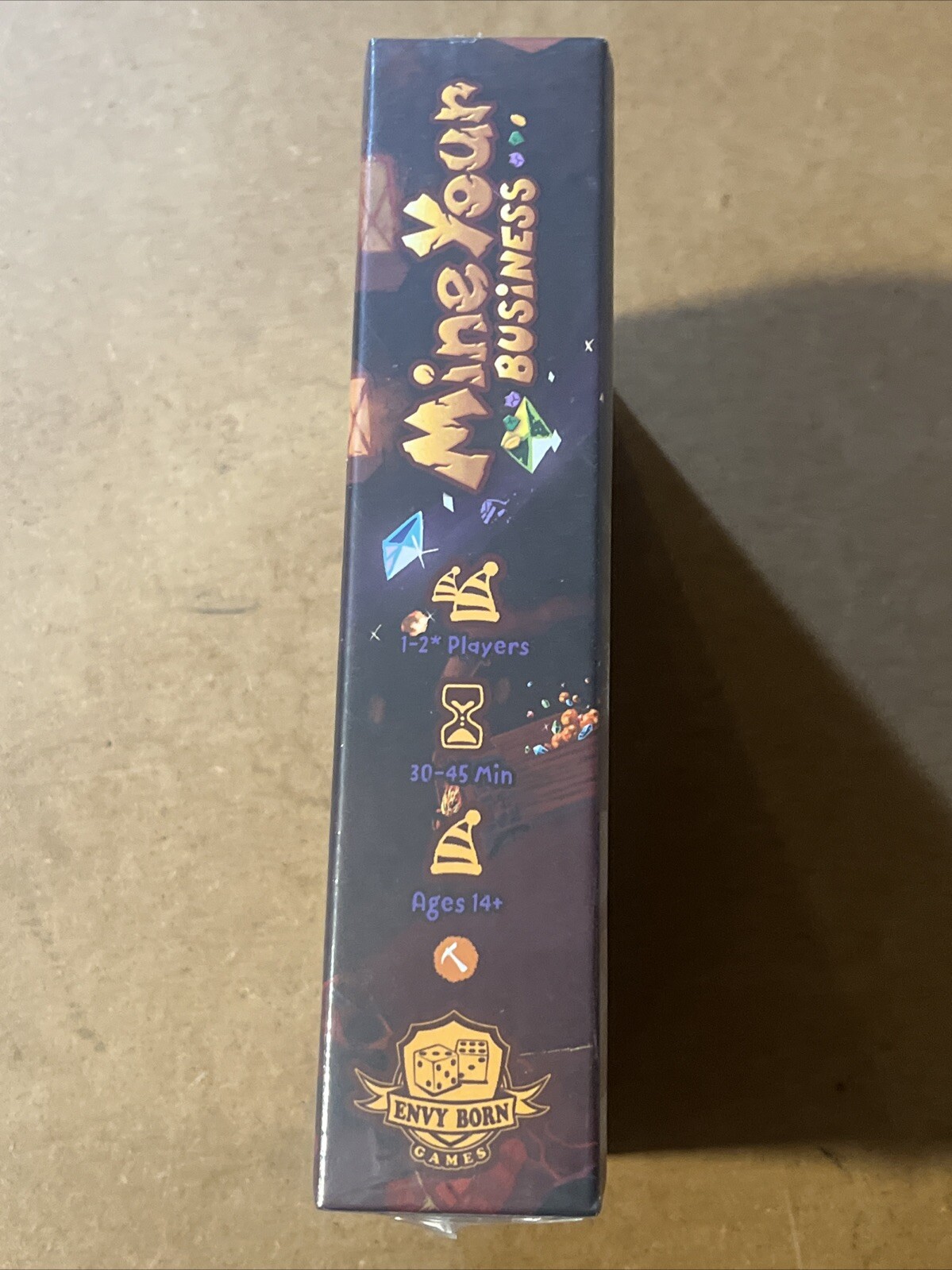 Envy Born Board Game Mine Your Business (Pickaxe Ed) Box SW (New) Free Shipping