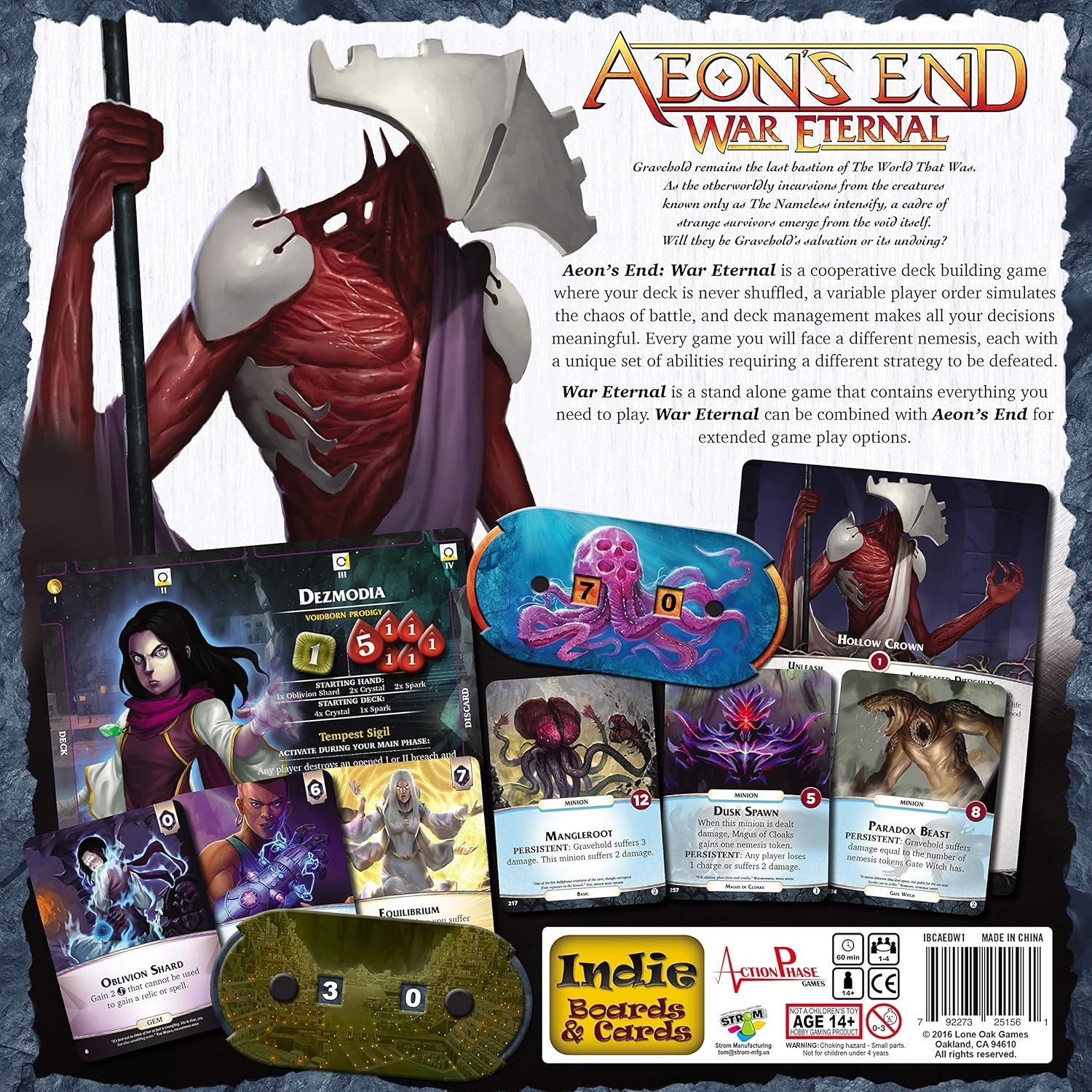 Aeon’s End War Eternal – Cooperative Sci-Fi Fantasy Strategy Deck-Building Bo…