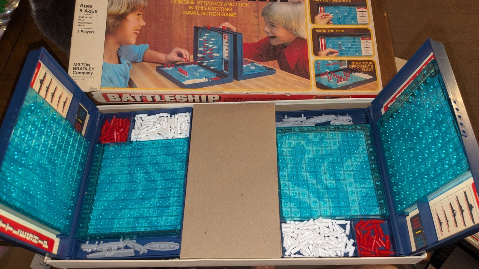 Vintage complete Battleship game 1978 Nice condition Complete