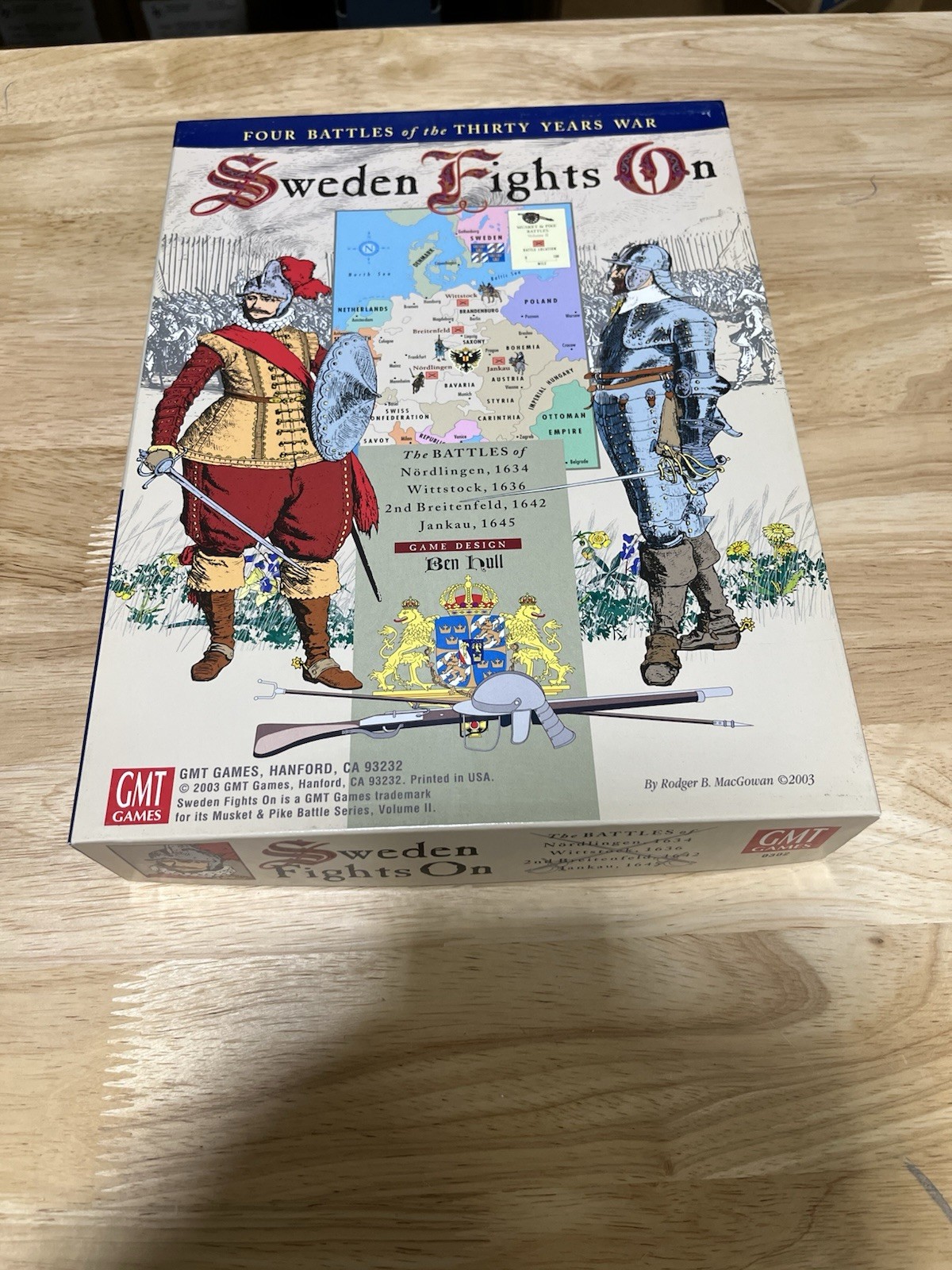Sweden Fights On. GMT Games. open box /complete.