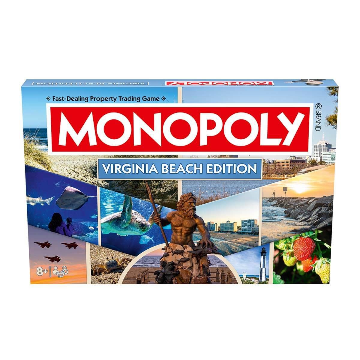 Monopoly Virginia Beach VA Board Game USA City Edition – New & Sealed