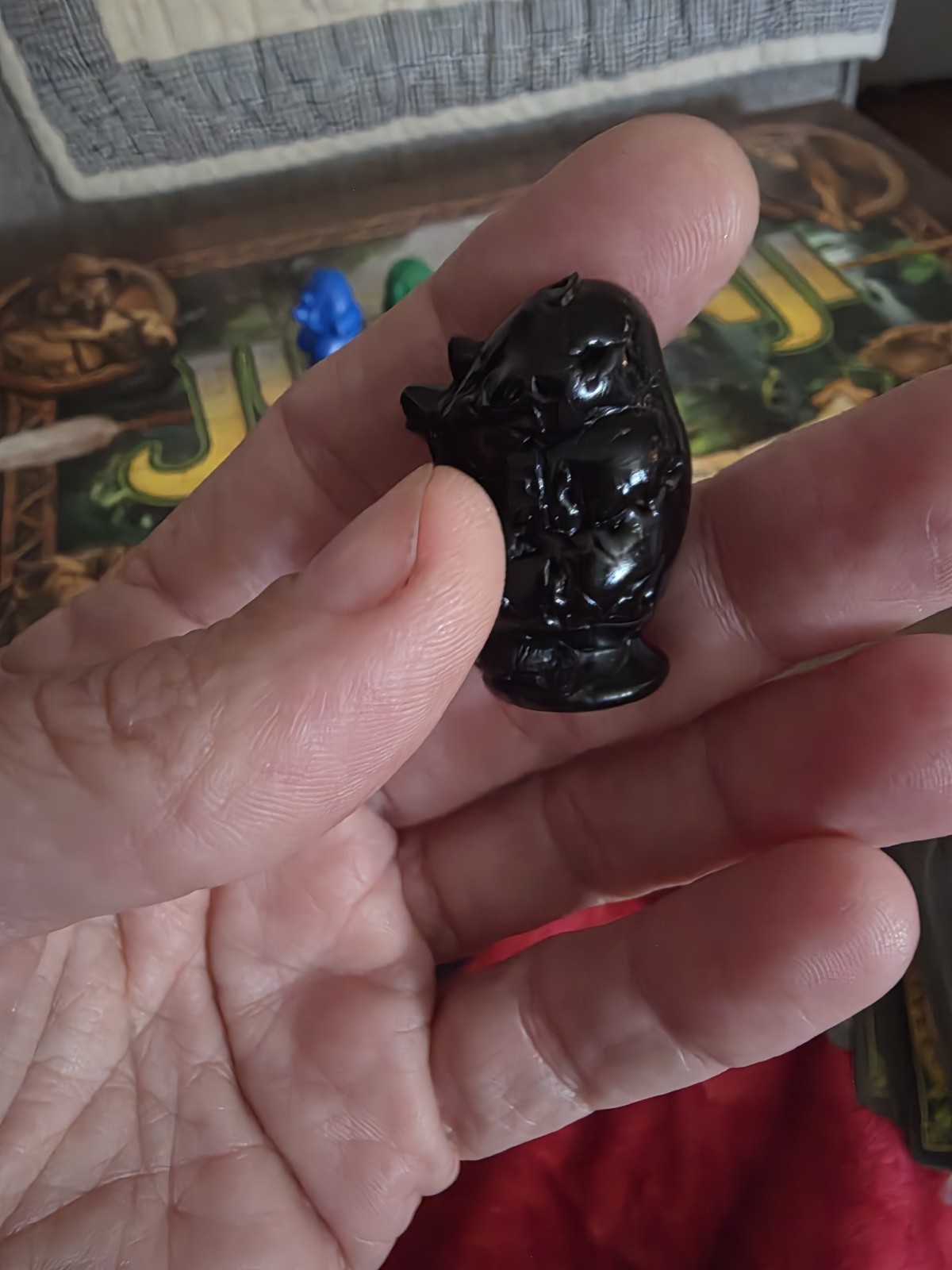 Jumanji Deluxe | 4 Rhino Movers Figures | Official Replacement Game Pieces Pics