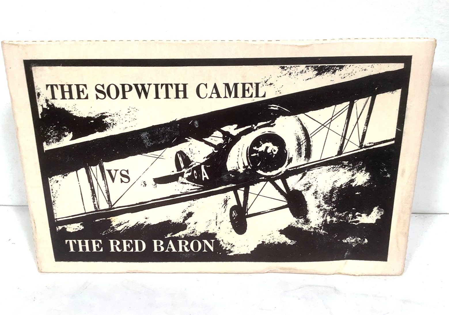 Skor-Mor STOP THE RED BARON Board Game Abstract Strategy rare Vtg 1960’s