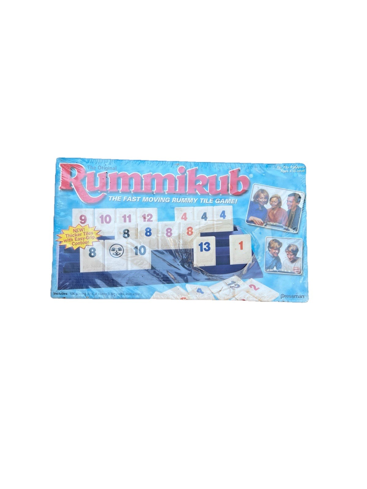 VTG. The Original Rummikub The Fast Moving Rummy Tile Game New Thicker Tiles New