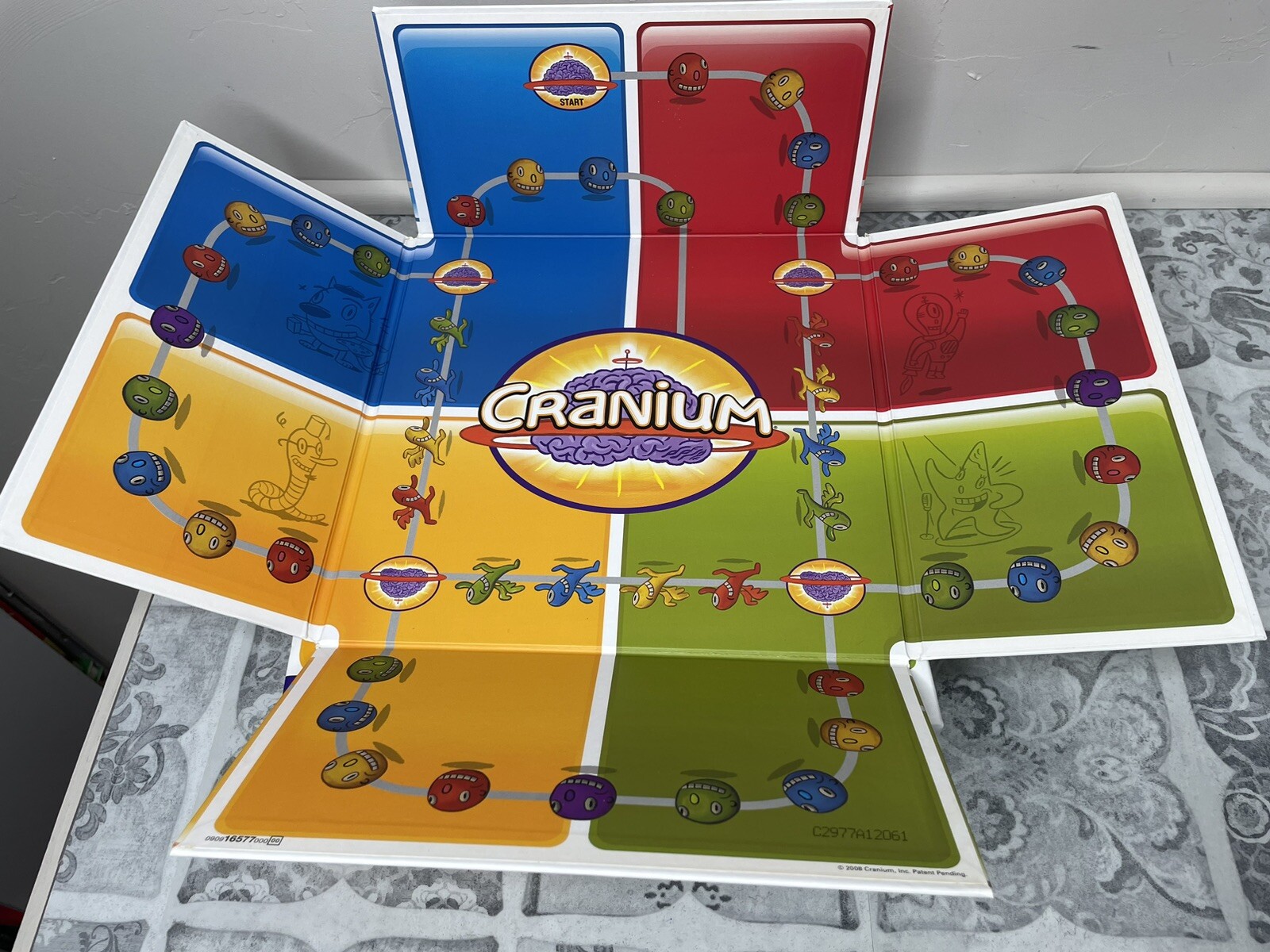 Cranium 3 In 1 Board Game By Hasboro 2009 Complete Adult 16+