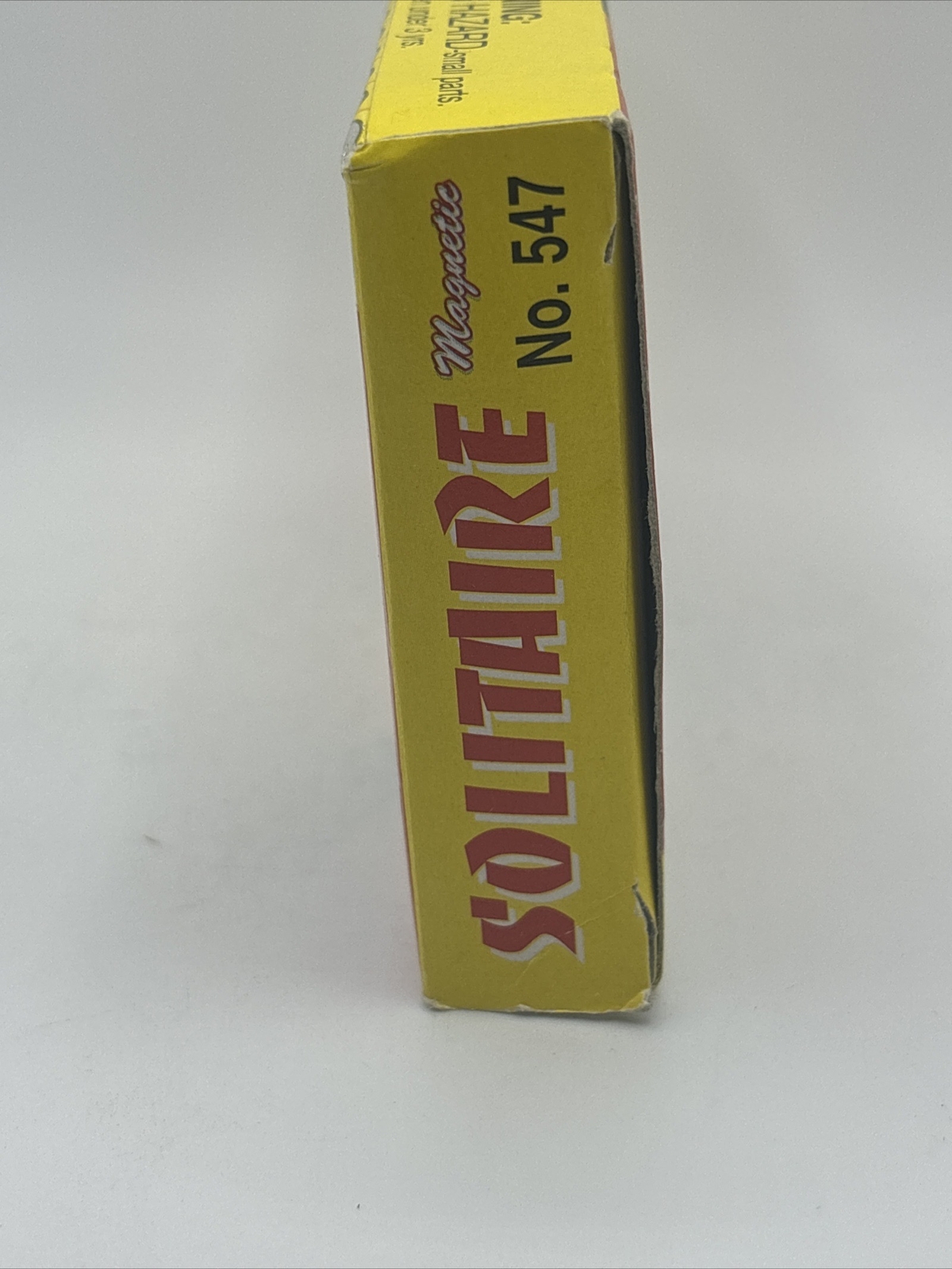 Vtg Magnetic Solitaire Mini Game UK & China Design REG Super Accord Inc
