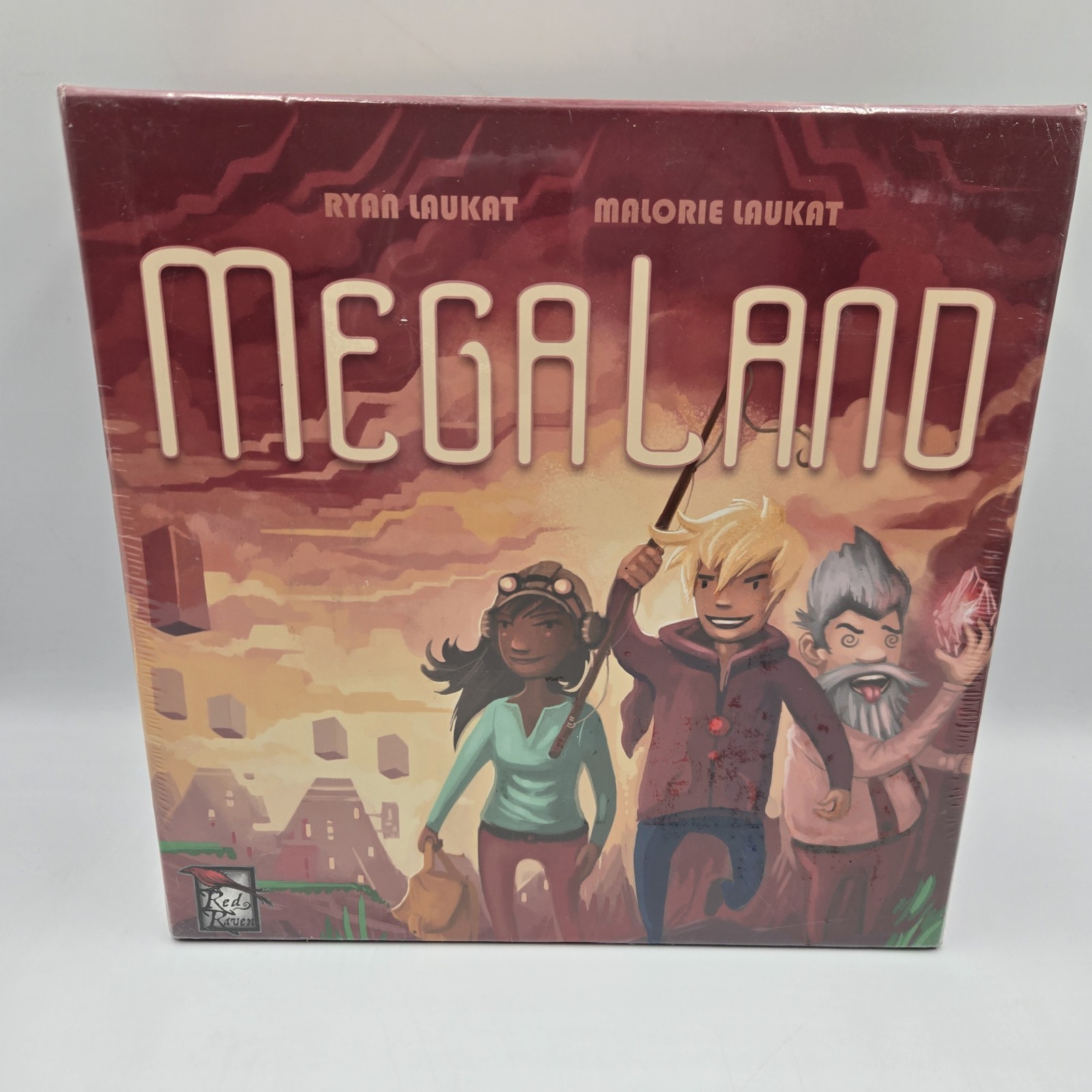 Red Raven Games “Megaland” Board Game – Brand New Factory Sealed