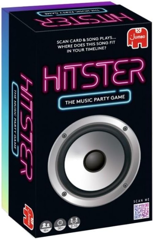 Hitster – Ultimate Party Quiz Game for 2-10 Players with 300+ Music Hits